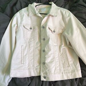 Sonoma Cream Jean Jacket